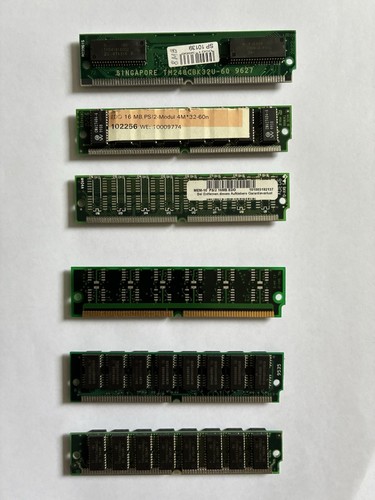 6 x memoria ram - mb,, 16