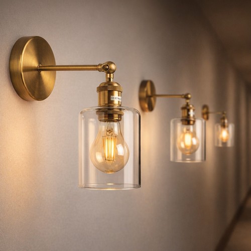 Industrial vintage wall light - industrial,