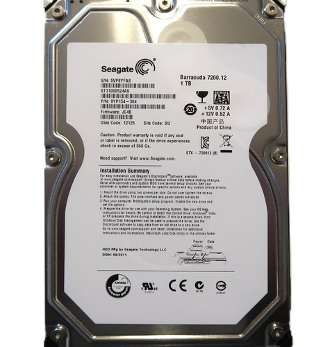 Disk seagate barracuda 1tb - disk,