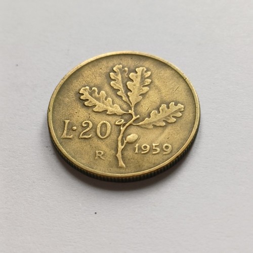 Repubblica italiana lire - repubblica, 20