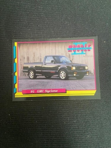 Scheda gmc syclone muscle car - scheda,