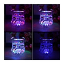 BICCHIERE INDUTTIVO RGB LED CAMBIA COLORE CON IL VERSARE LIQUIDO BIRRA COCKTAIL