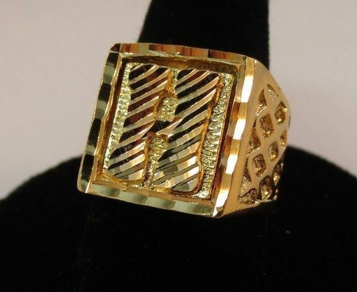 Anello hip hop iniziale bling - anello,