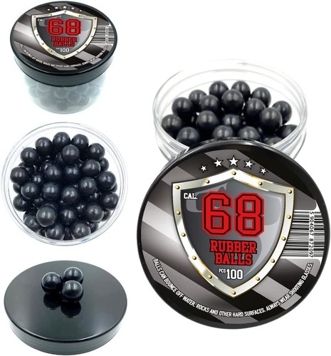 100x palline gomma - 100x,