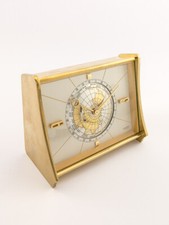 Orologio da tavolo Imexal Suisse 8 giorni visualizzazione dell'ora mondiale anello 24 ore anni 60