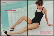 1990's High Heels Sergio Rossi Print Ad Women Fashion Long Legs shoes -2pg