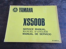 Yamaha XS500 XS500B 1975
