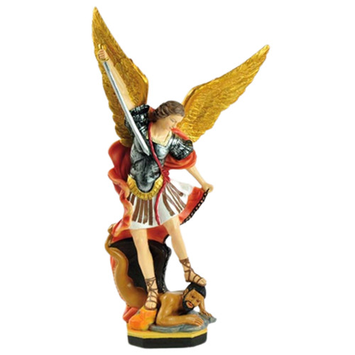Statua resina colorata - in,