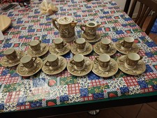 Set caffe Capodimonte vintage