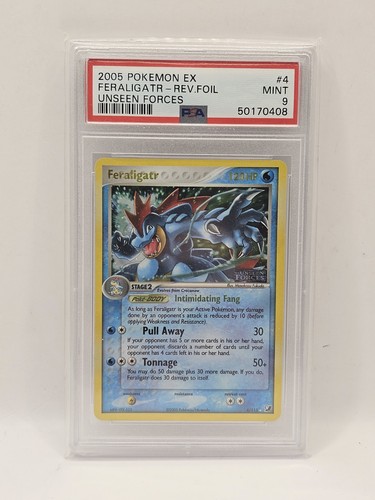 Pokemon card feraligatr 115 - card,
