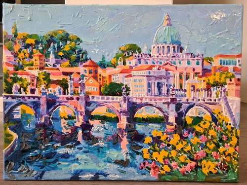 Quadro tevere marina roma - marina,