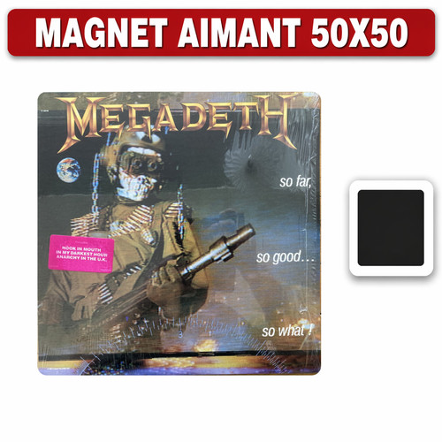 Magnet megadeth far so - magnet,