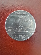 Regno D'Italia Vittorio Emanuele III Moneta Da 50 Centesimi 1936 Impero Rara 