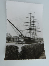 20131) MARINA MILITARE INGLESE CARTOLINA VELIERO CUTTY SARK TIMBRO ALMANACCO NAV