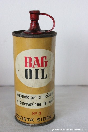 Boccetta vintage olio - boccetta,