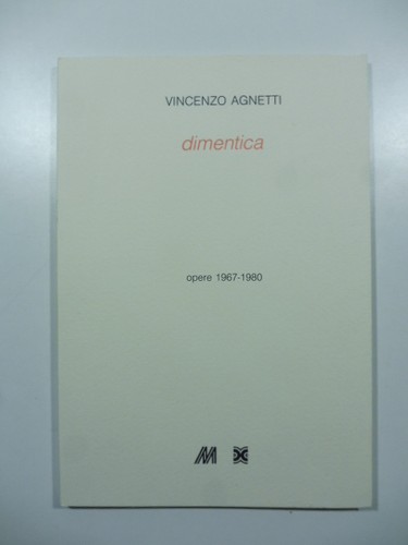 Vincenzo agnetti dimentica - vincenzo, agnetti.