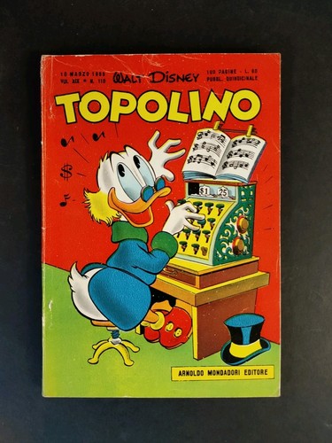 Topolino libretto originale - topolino, n