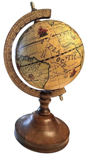 Mappamondo tavolo vintage - mappamondo,