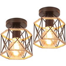 2 pezzi Lampada da Soffitto
