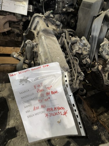Motore fiat punto 8v - motore,