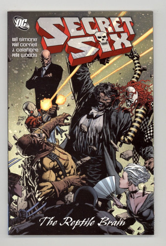 Secret six the reptile - secret, brain
