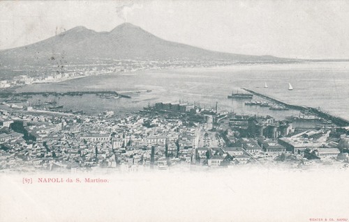 Cartolina napoli campania da - cartolina,