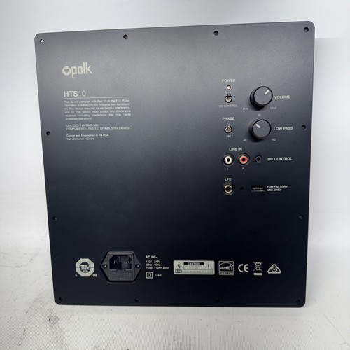 Amplificatore subwoofer polk - subwoofer,