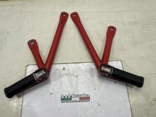 COPPIA PEDANE PASSEGGERO HONDA XL 200 R 1982 (VW1333)