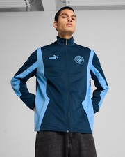  Manchester City Puma Giacca tuta ftblNRGY+ UOMO Blu Poliestere, Cotone 2025 