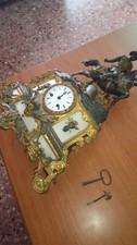 Antico Orologio Da Camino