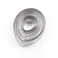  6 pezzi tagliabiscotti in