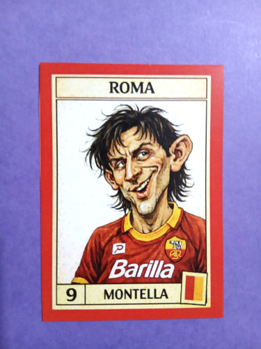 Figurina caricatura calciatori - caricatura,
