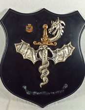 CREST ESERCITO ITALIANO CON STRUTTURA IN LEGNO  MADE ITALY ARMY CORSO 251