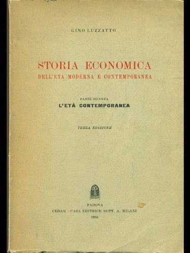 Storia economica dell età - storia,