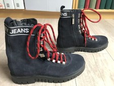 Stivaletti nuovi blu scuro di