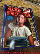 ALTA FEDELTA’ DICEMBRE 1984 STEREO VINTAGE HI-FI 