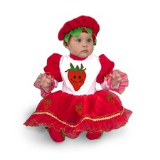 Costume fragolina neonato - costume,