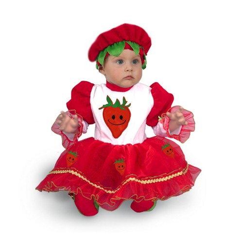 Costume fragolina neonato - costume,