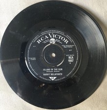 Harry Belafonte- Island In The Sun 1963 7" 45RPM RCA Victor VG Reggae/Pop