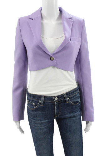 Giacca donna zara basic viola - donna,