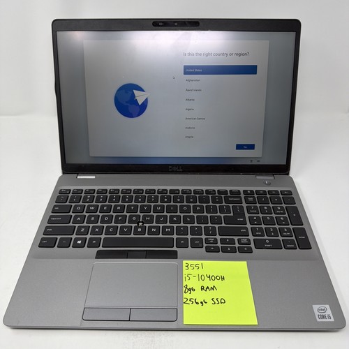 Dell latitude 3551 10400h 8 - i5-10400h,