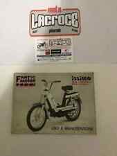 LIBRETTO USO E MANUTENZIONE