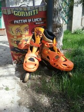 Pattini da bambini dei Gormiti, di Giochi Preziosi, taglia 35-38.