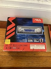 Aiwa CDC-X504MP Lettore FM/AM/CD/MP3 Ricevitore da cruscotto con telecomando RM-Z304
