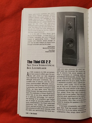 Thiel 2 loudspeaker - cs,