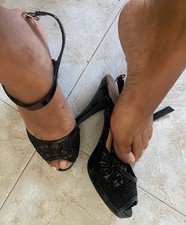 Scarpe Tacco donna Nero 37 usate