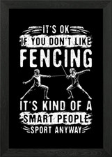 Poster scherma sport persone