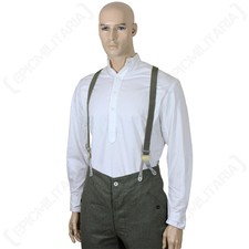 GERMAN ARMY UFFICIALE hemden BIANCO CAMICIA COTONE MAGLIETTA - tutte le taglie