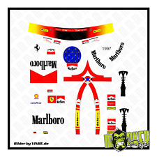 F1 Decal 1:18 MSC Figur 1997