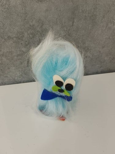 Antique plush dog - plush, doll